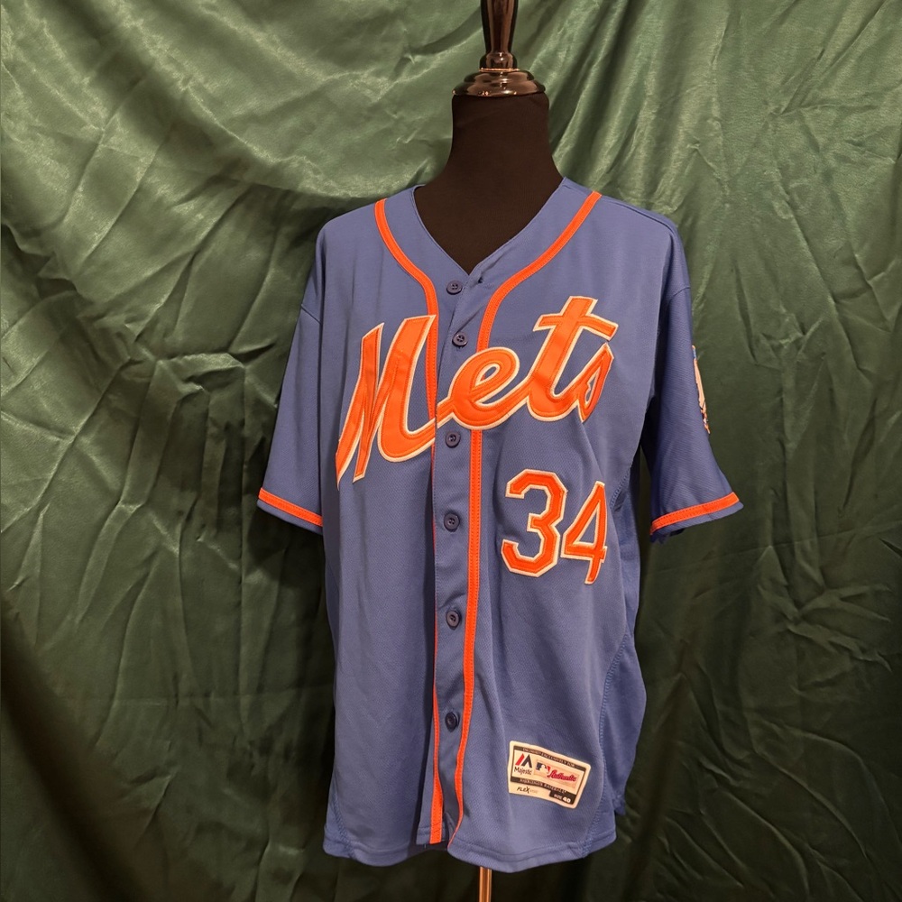 Number 34 Mets Jersey (Snydergaard)